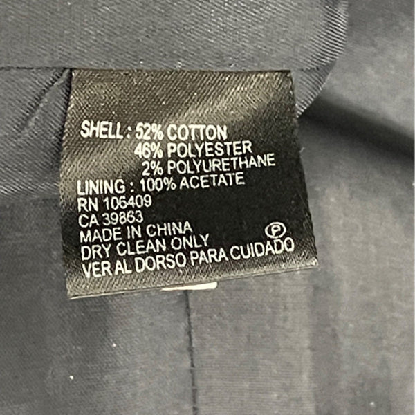 Tahari Arthur S. Levine Womens Black Diamond Blazer Textured JBSize 8 Long Sleeves