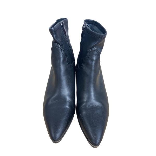 *SHOES*  NWT - Franco Sarto - black - booties - women - 8 - leather