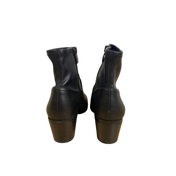 *SHOES*  NWT - Franco Sarto - black - booties - women - 8 - leather