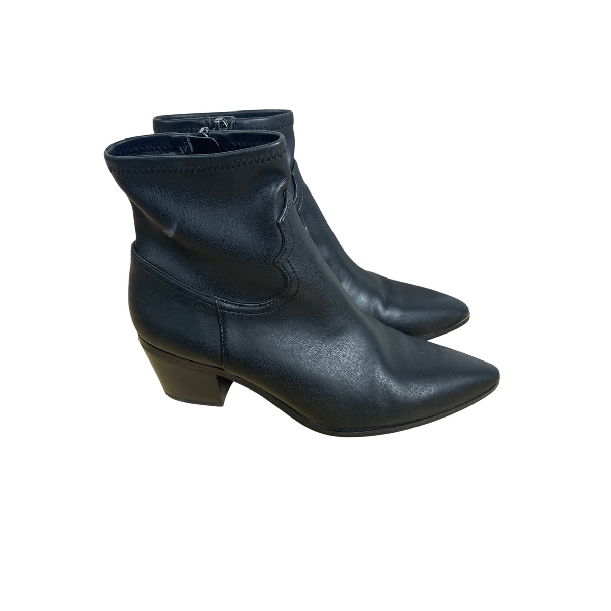 *SHOES*  NWT - Franco Sarto - black - booties - women - 8 - leather