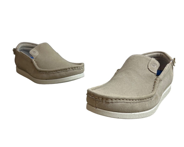 Clarks Men's Sand Grey ShacreLite Step Slip On Shoes Sz 9.5M - NWB