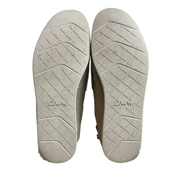 Clarks Men's Sand Grey ShacreLite Step Slip On Shoes Sz 9.5M - NWB