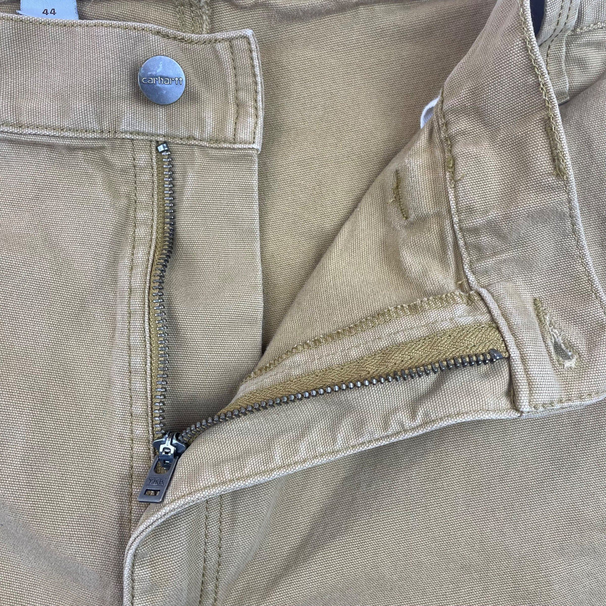 Carhartt Mens Tan Cotton Relaxed Fit Utility Work Shorts Size 44
