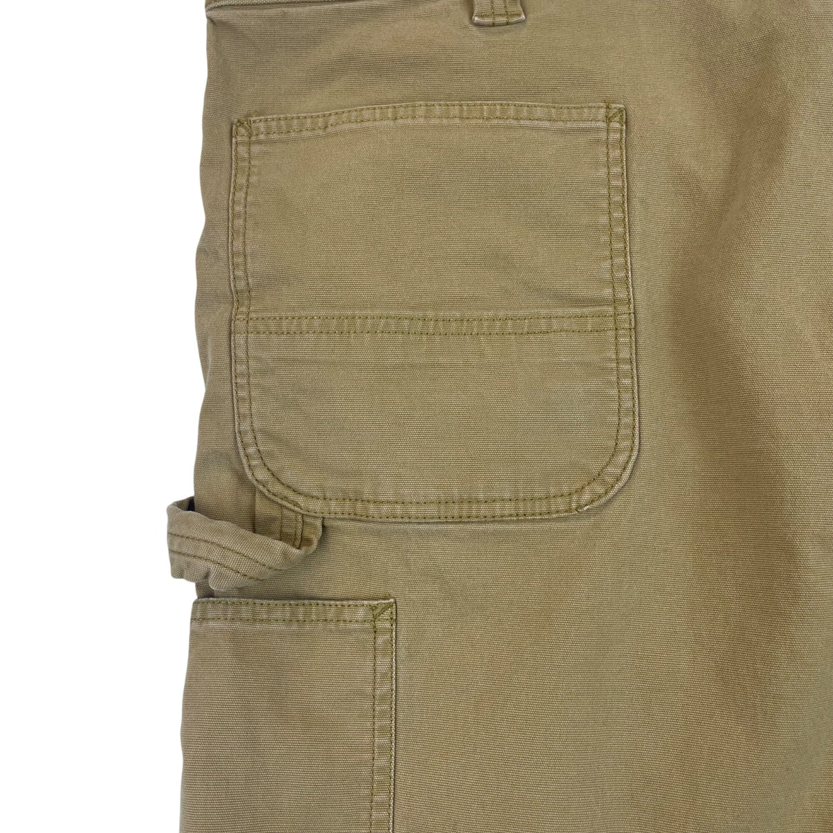 Carhartt Mens Tan Cotton Relaxed Fit Utility Work Shorts Size 44