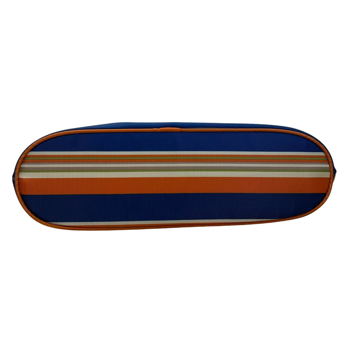 Baggallini Women’s Blue Orange Striped Nylon Adjustable Strap Crossbody Bag