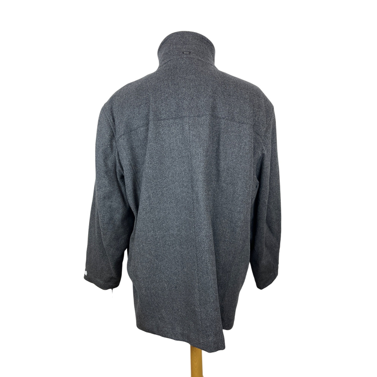 Calvin Klein Men's Grey Double-Layered Wool Jacket Sz XXL - NWT