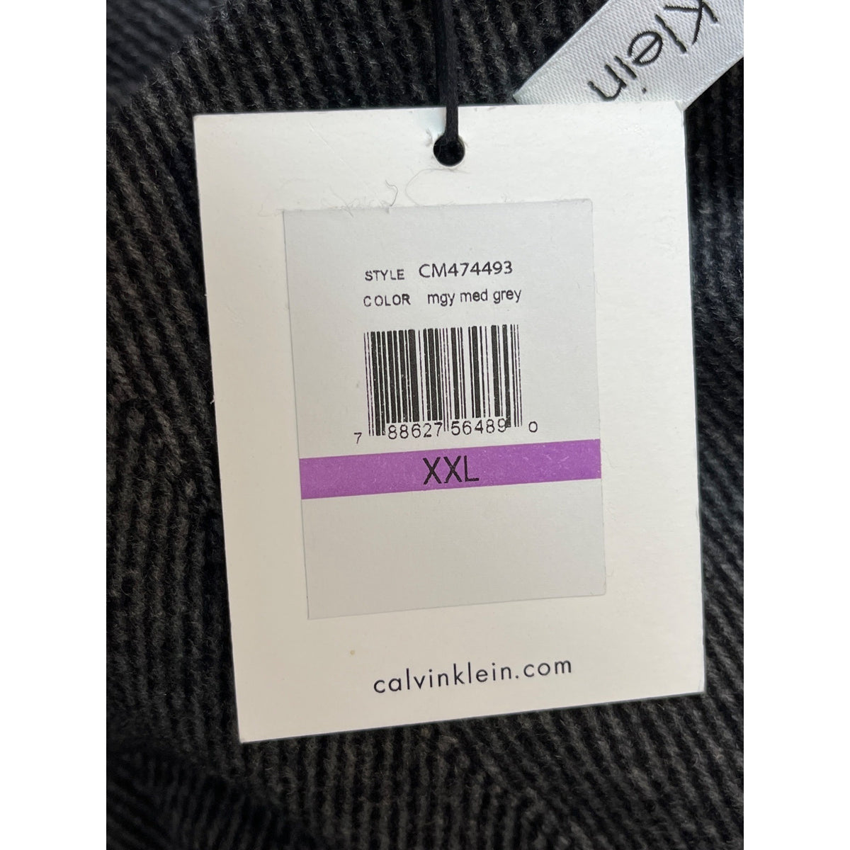 Calvin Klein Men's Grey Double-Layered Wool Jacket Sz XXL - NWT