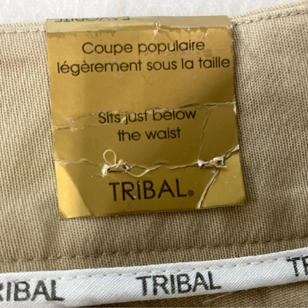 Tribal Women's Favorite Beige Capri Shorts Size 16 - New
