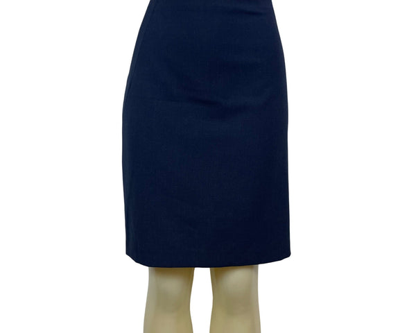 The Limited Womens Dark Navy Pencil Skirt Size 12-  New