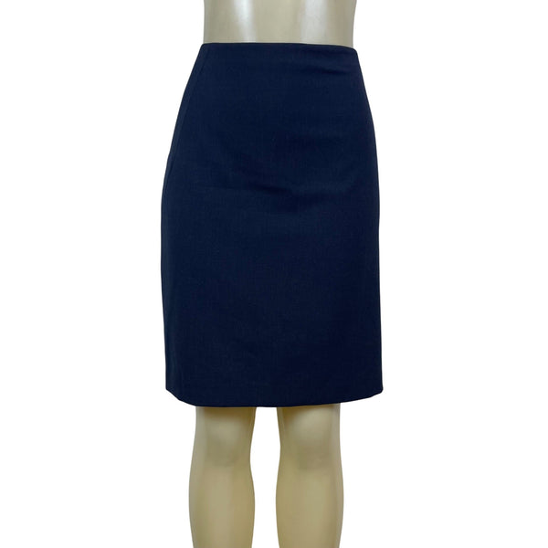 The Limited Womens Dark Navy Pencil Skirt Size 12-  New