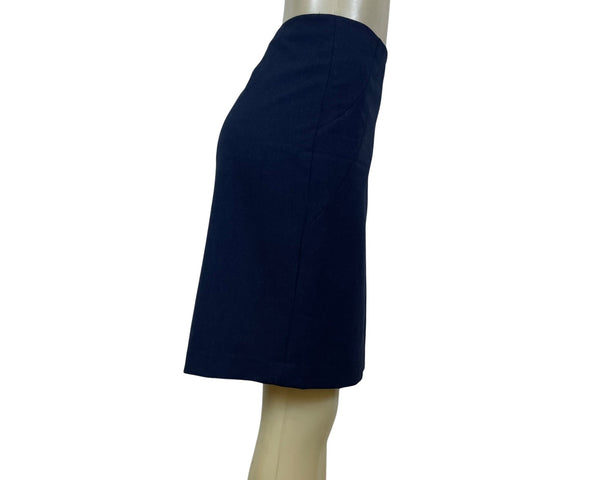 The Limited Womens Dark Navy Pencil Skirt Size 12-  New