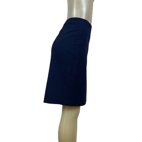 The Limited Womens Dark Navy Pencil Skirt Size 12-  New