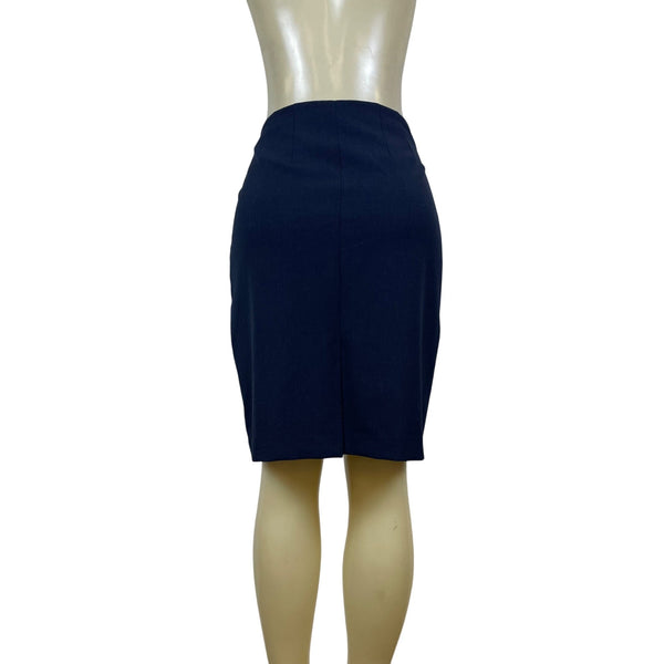 The Limited Womens Dark Navy Pencil Skirt Size 12-  New