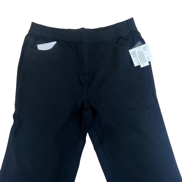 Dream Jeannes Black Rhinestone Heart Embellished Women’s Stretchy Sz L - New