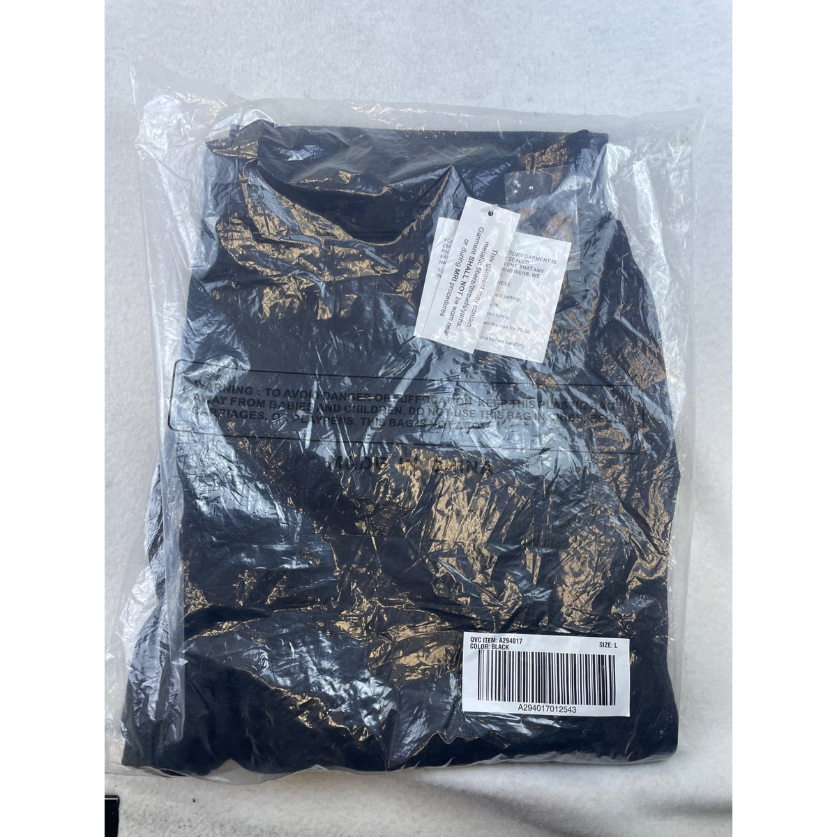 Dream Jeannes Black Rhinestone Heart Embellished Women’s Stretchy Sz L - New