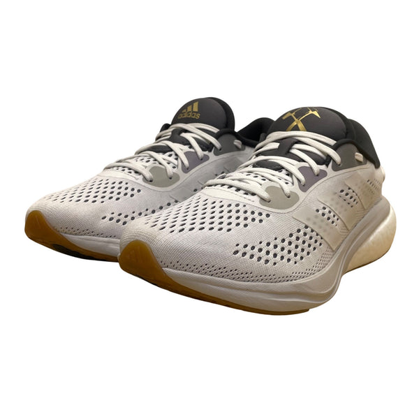 Adidas Men's White Breathable Mesh Cushioning Supernova Running Shoes Size 8.5