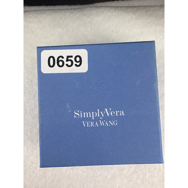 18K Gold Over Sterling Smoky Quartz Diamond Necklace Pendant Women’s Vintage Style