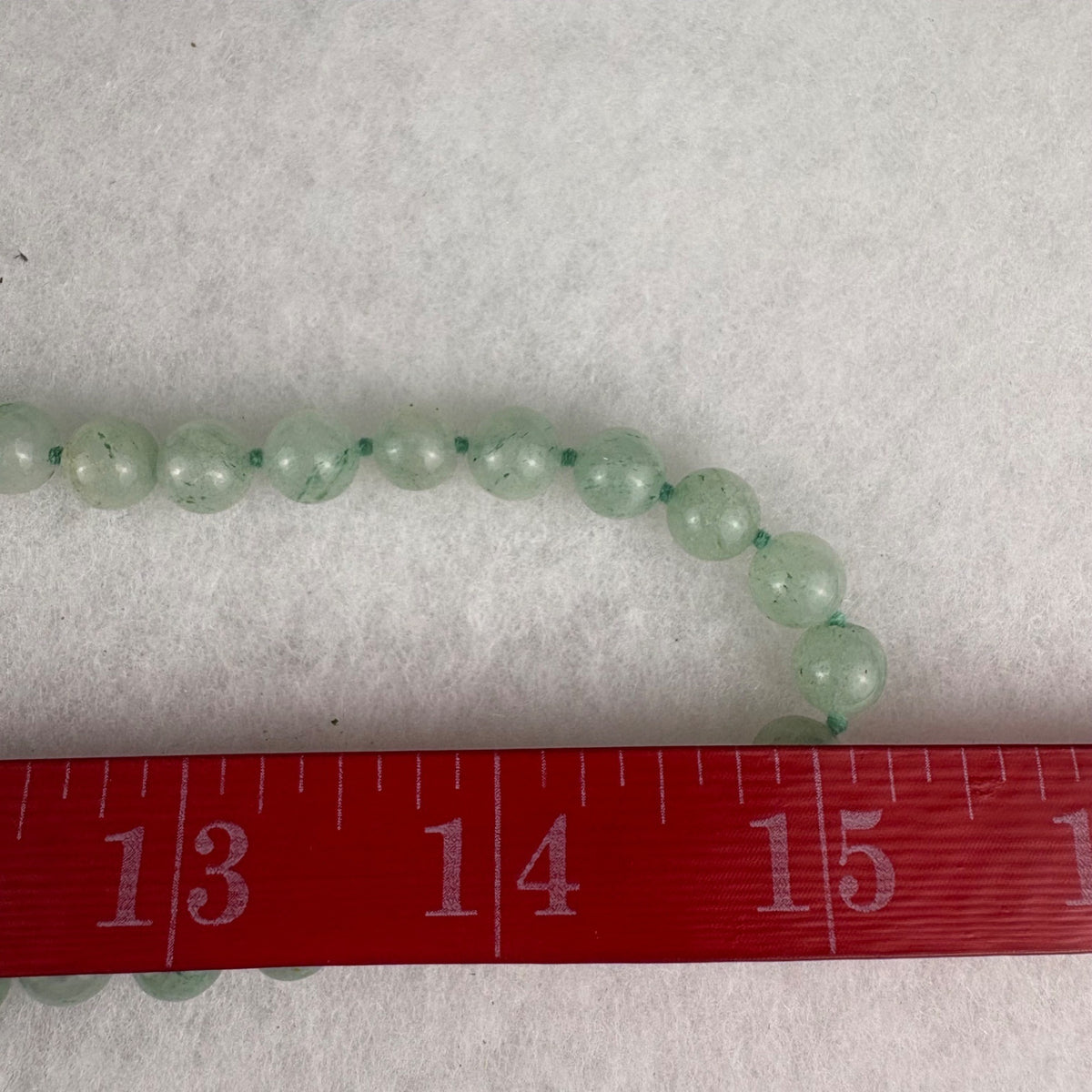 Vintage Handcrafted Green Jade Beaded Necklace Carved Egyptian Style Pendant