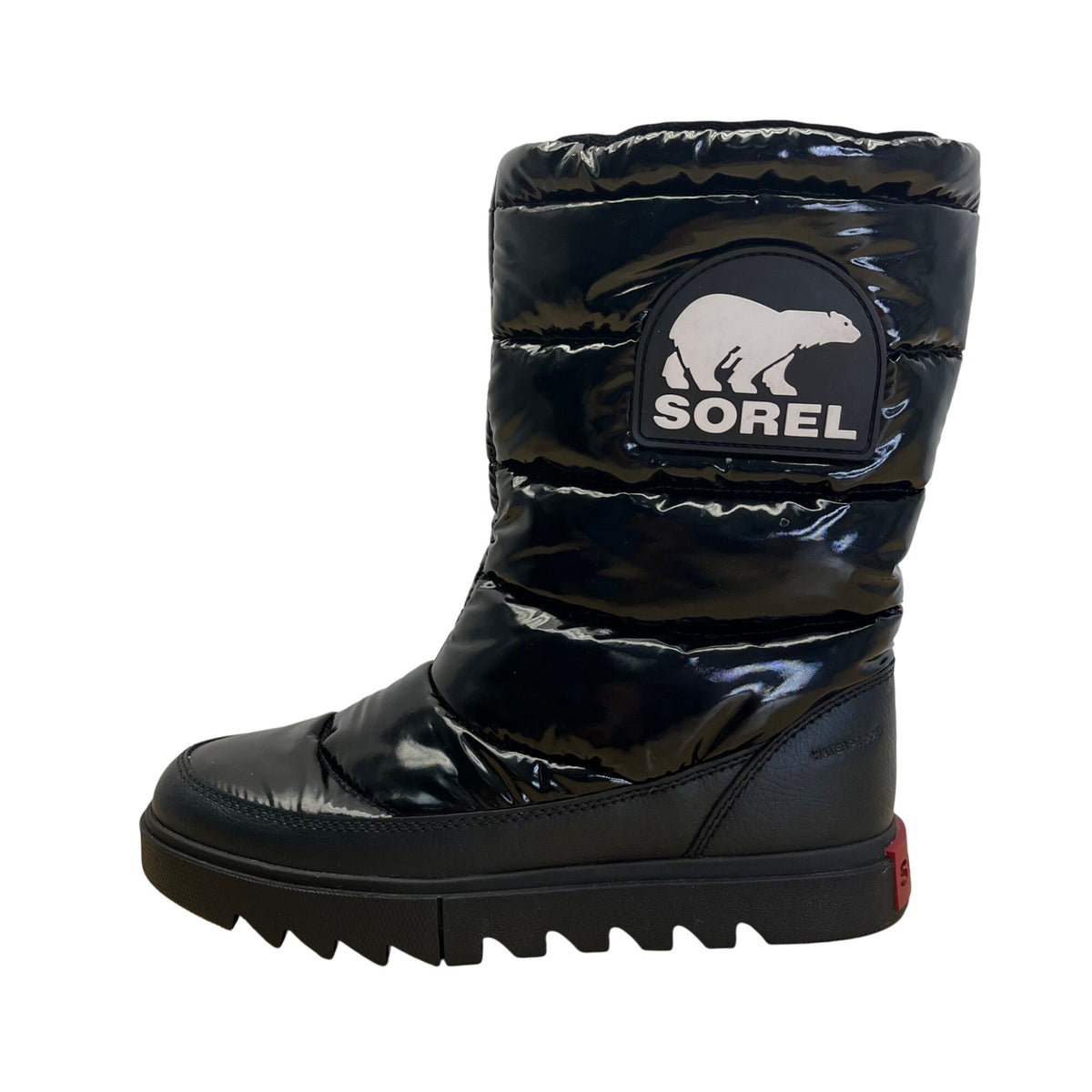 Sorel Women’s Black Insulated & Waterproof Puffy Mid-Calf Winter Boots Sz 5.5US