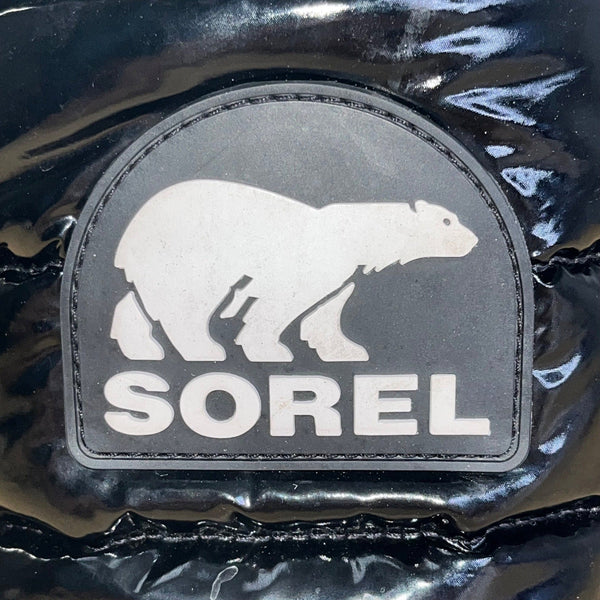 Sorel Women’s Black Insulated & Waterproof Puffy Mid-Calf Winter Boots Sz 5.5US