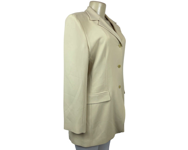 Jones New York Womens Long Sleeve Botton Down Blazer Sz 12- NEW