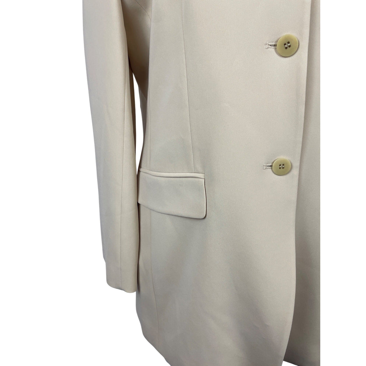 Jones New York Womens Long Sleeve Botton Down Blazer Sz 12- NEW