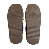 Women's Purple And Blue Wooven Quilted Pattern Slippers Sandals Size 9.5/10