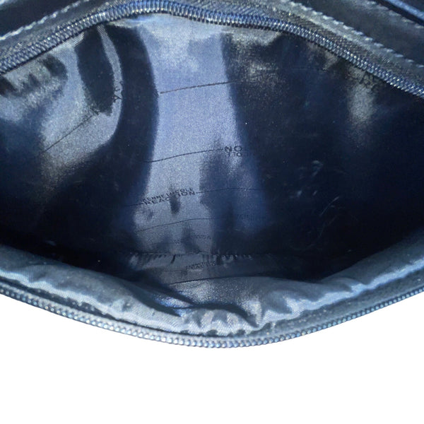 Kenneth Cole Reaction Men’s Black Manhattan Leather Laptop Briefcase