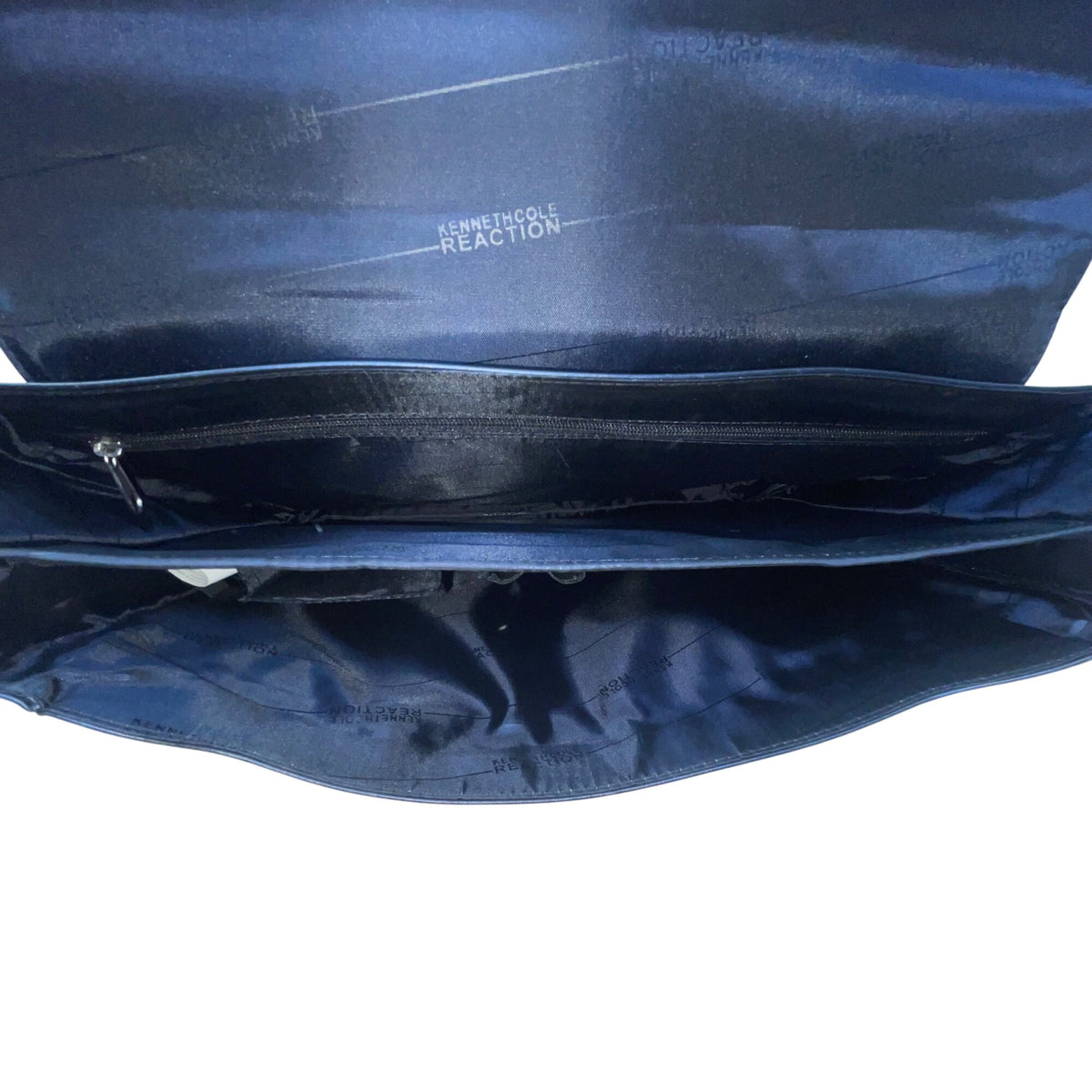 Kenneth Cole Reaction Men’s Black Manhattan Leather Laptop Briefcase