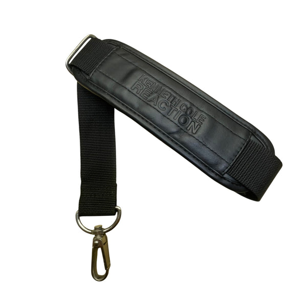 Kenneth Cole Reaction Men’s Black Manhattan Leather Laptop Briefcase