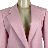 Sag Harbor Womens Pink Long Sleeve Single Button Blazer Size 8 - NWT