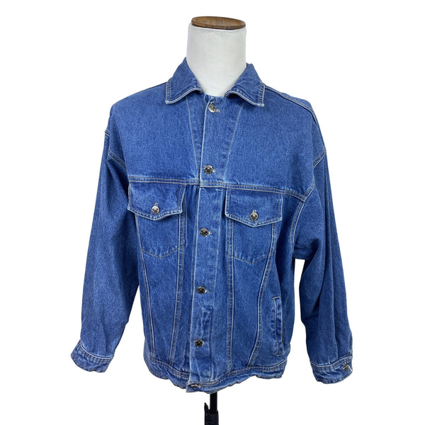 Vintage Disneyland Southern California Mickey Mouse Surfing Denim Jacket Size L