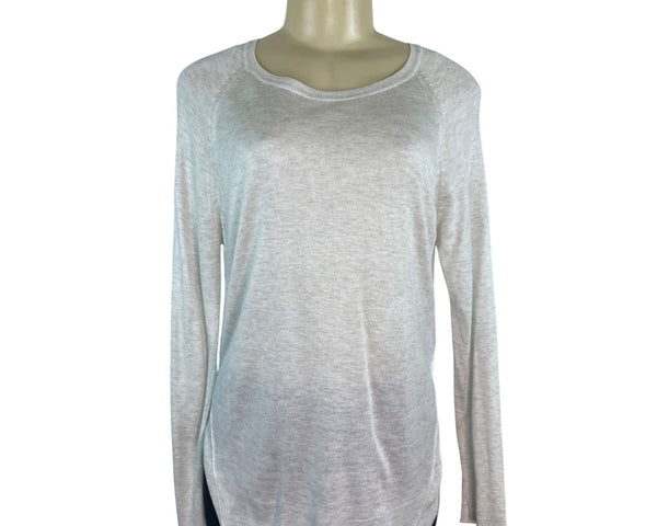 Zara Knitwear Collection Womens Lightweight Sweater In Soft Beige Size M- New