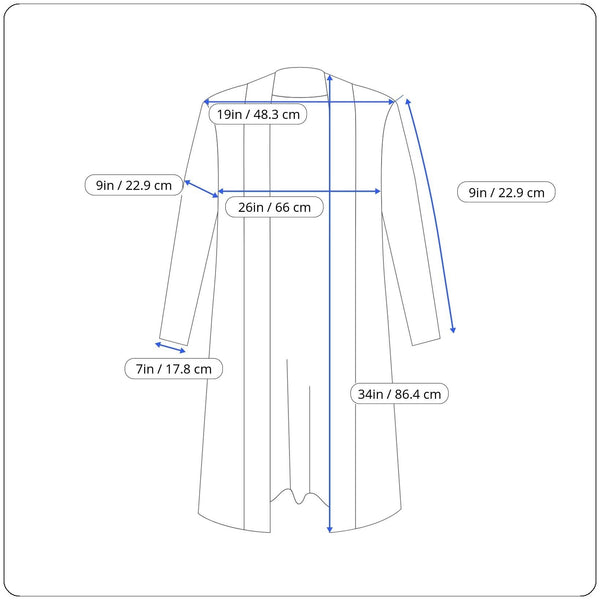 Cejon Black & White Open Front Poncho Cardigan W/ Pockets & Buckle Sz OSFM - New
