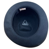 Liz Claiborne Black Wool Felt Bowler Hat for Women One Size