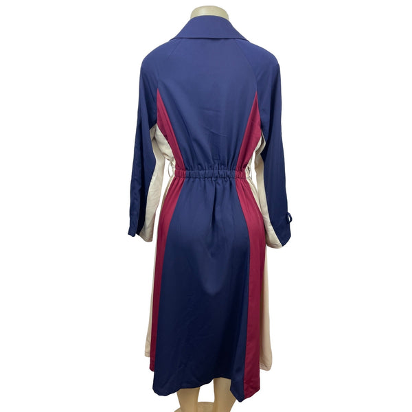 Maje Women’s Navy Shirt Dress Sz 2 (EUR 32) - NWT