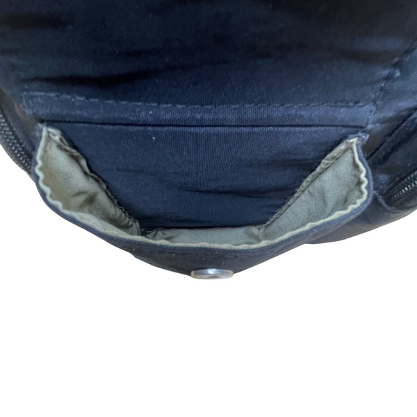 Baggallini Women’s Black Nylon Multi-Pocket Adjustable Crossbody Bag Size M