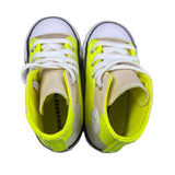 Converse Youth Boy's Yellow Chuck Taylor Uv Light Hi Top Sz 8 - NWOB