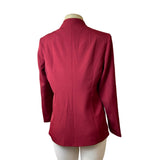 Modful Women's Red Tied Blazer with Rihnstone Belt Strap Sz XS - NWT