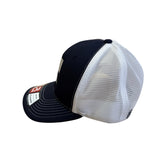 Richardson R-Active Navy & White Mesh Flexfit Hat Size SM-MD