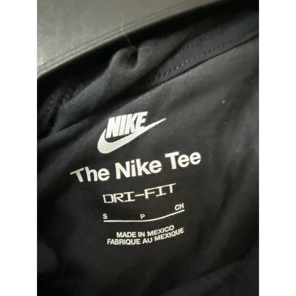 Nike Mens Black Dri-Fit Long Sleeve Hooded Training Tee Shirt Small Lightweight