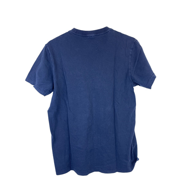 Aeropostale Mens Blue Cotton Graphic Tee NYC 87 Logo Crewneck Size M