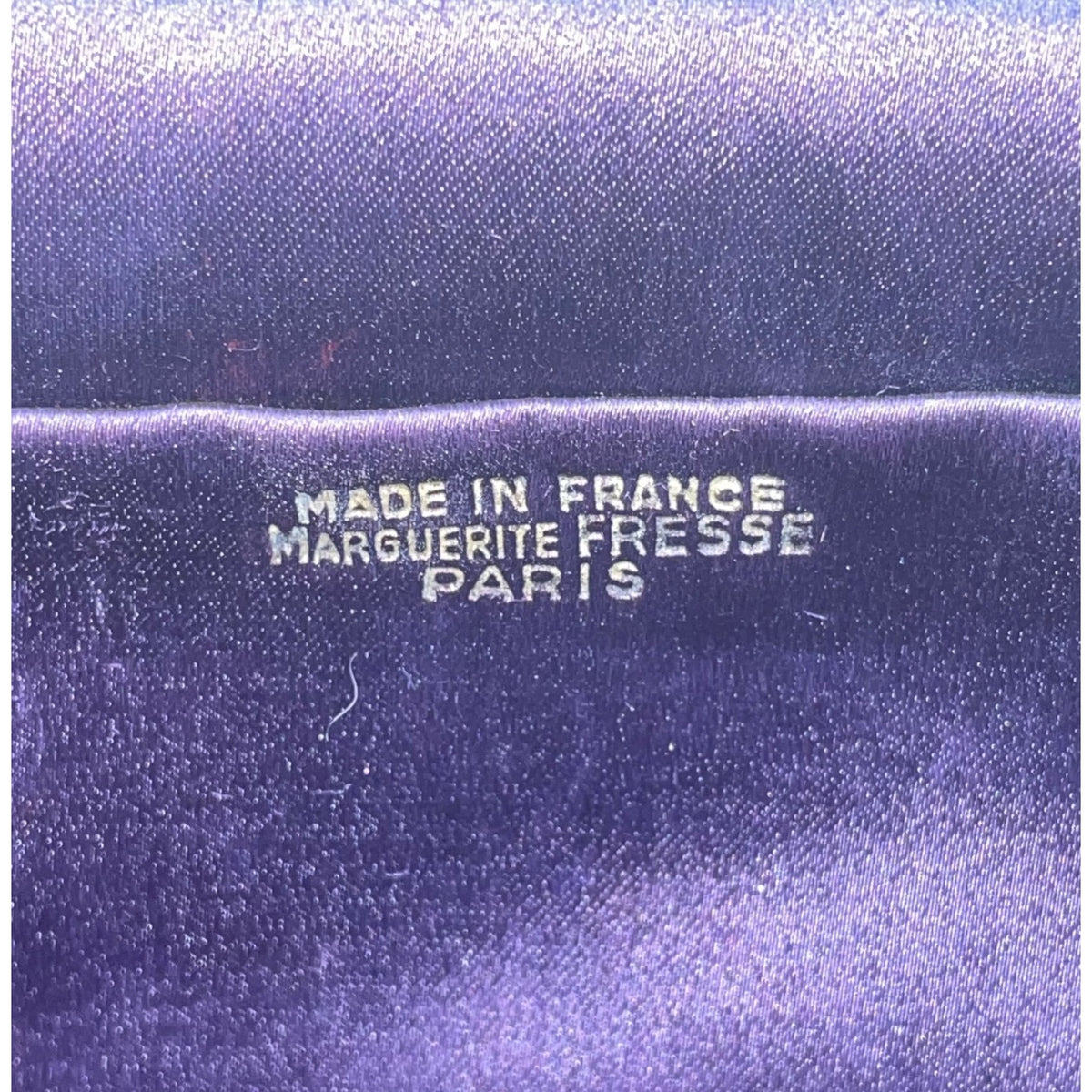 Marguerite Fressé Women’s Black Beaded Gold-Tone Floral Clasp Clutch Bag