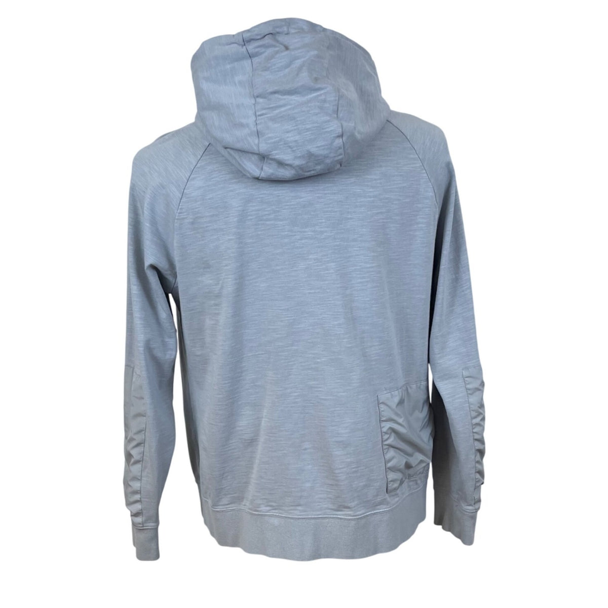 Nike Mens Gray Long Sleeve Hooded Full-Zip Jacket Size L