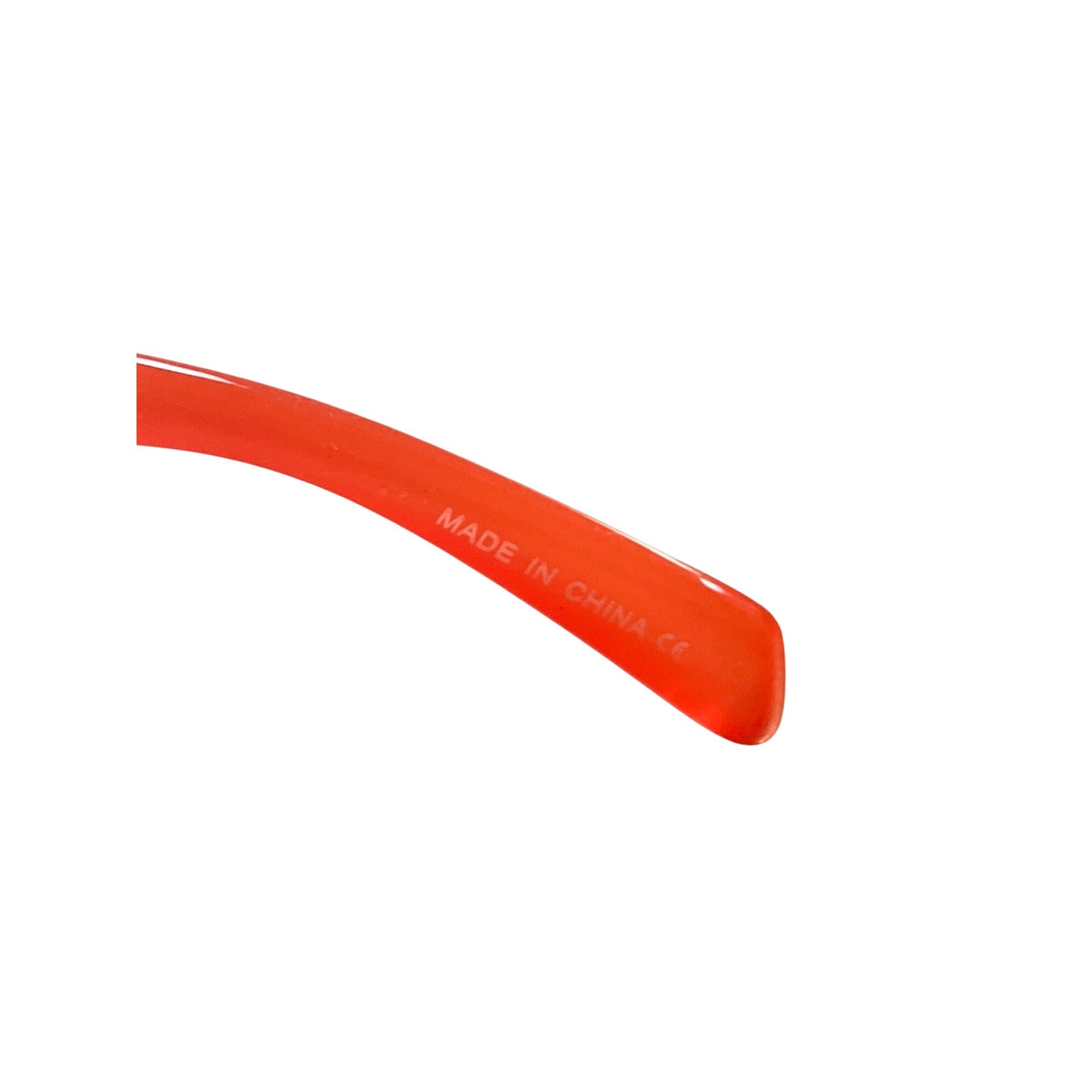 Red Oversized Dramatic Transparent Eyeglass Frames Bold Rectangle Style Unisex OS