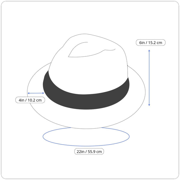 Womens Wide Brim Straw Sun Hat With Black & White Stripes - One Size