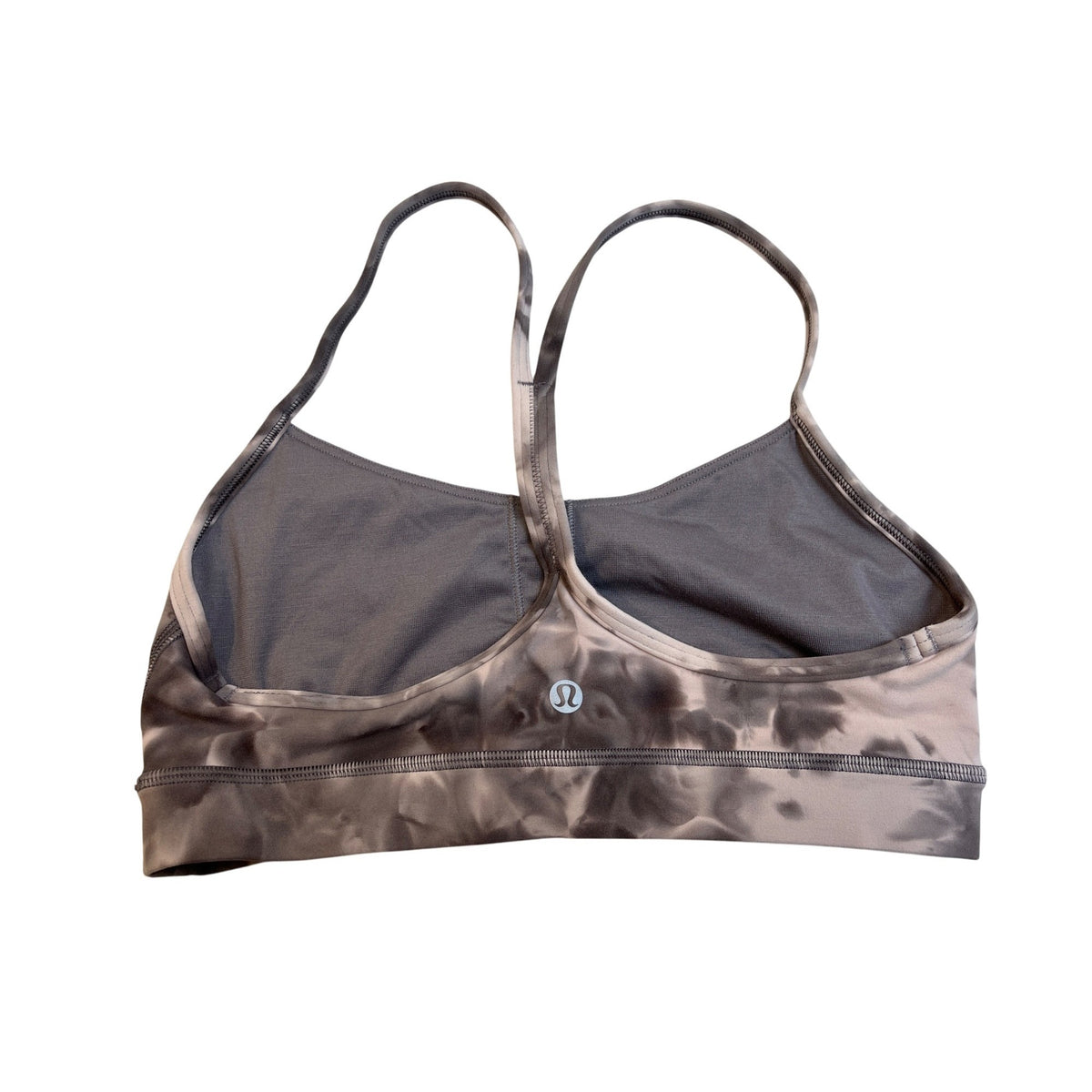 Lululemon Womens Tie-Dye Sports Bra & Leggings Set High-Waisted Stretchy Sz 2