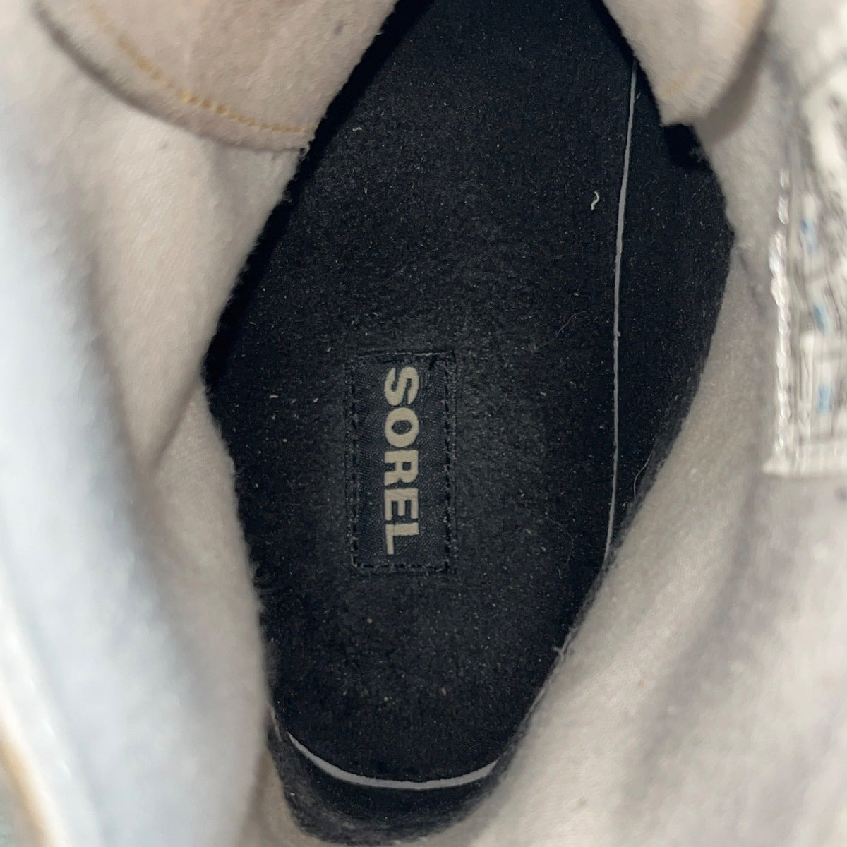 Sorel Women’s Grey & Rust Suede Lace-Up Joplin Winter Ankle Boots Size 8