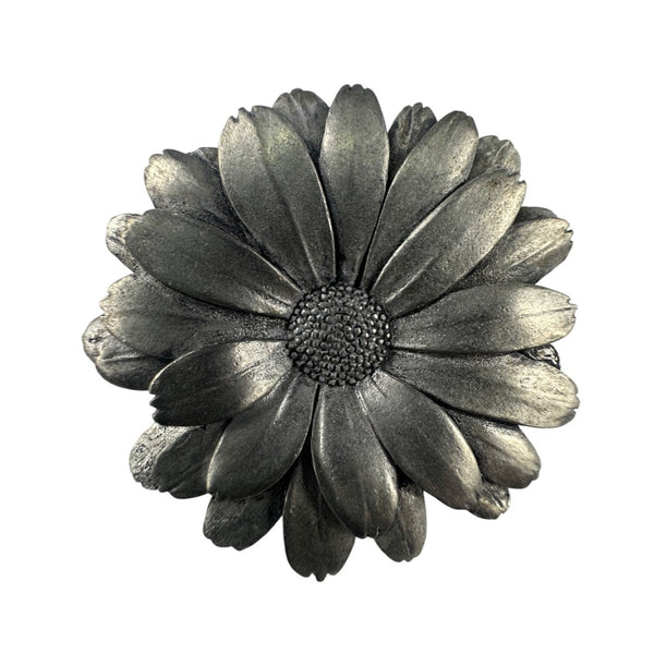 Seagull Pewter Floral Daisy Pin Brooch 2006 Women Silver Tone Metal