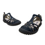 JBU Dove Women’s Black Earth Memory Foam Strapped Closure Sandals Sz 6.5M